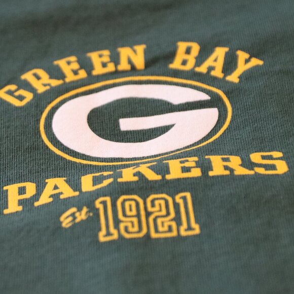 Green Bay Packers Long Sleeve Tee NFL Team Apparel Womens Cotton - Picture 9 of 11